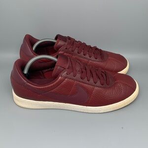 Nike Bruin‎ Team Red Night Maroon Leather Shoes 845056-601 Men’s Sz 11